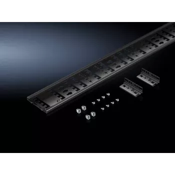 Rittal 5302.120 Painel de gestão de cabos 1U 19 polegadas RAL 9005