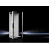 Rittal 5327.190 Armário rack de servidor 42U autónomo IP55, 800x1000x2000 mm, preto/cinzento, porta de vidro de segurança
