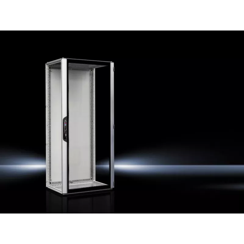 Rittal 5327.190 Armário rack de servidor 42U autónomo IP55, 800x1000x2000 mm, preto/cinzento, porta de vidro de segurança