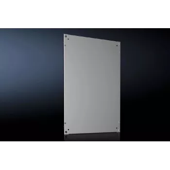 Rittal 8617.550 Placa de montagem, aço galvanizado, 500 x 775 mm, 2,5 mm de espessura, cinzento
