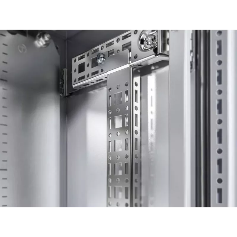 Rittal 8619.790 Chassis de sistema, aço inoxidável, para VX/TS/SE/PC/IW/AX, 760x760 mm