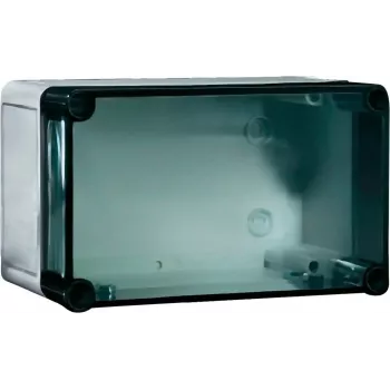 Rittal 9519.000 Caixa de instalação, policarbonato, cinzento claro (RAL 7035), 182 x 180 x 165 mm, IP66