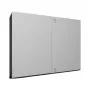 Caixa compacta Rittal AX, 2 portas, 1000x760x300mm, chapa de aço, RAL 7035, IP66