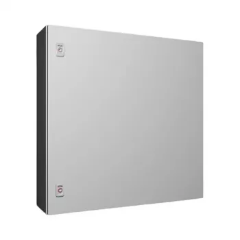 Armário elétrico compacto Rittal AX – 760 x 760 x 210 mm, IP66, montagem na parede, RAL 7035