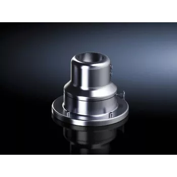 Rittal CP-S Passagem de parede 6663.400, entrada de cabos 9 mm, aço inoxidável