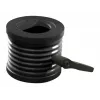 Rittal CP adaptador de inclinação ±45° para ligação de braço de suporte Ø 130 mm, alumínio fundido, cinzento grafite RAL 7024 6206.420