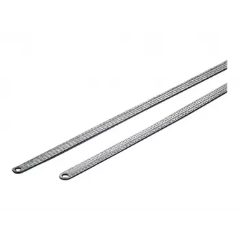 Barra de terra Rittal 300 mm cobre niquelado, pack de 10 (2412.325)