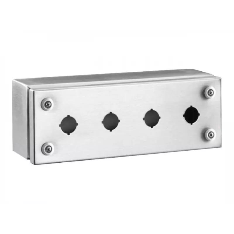 Rittal Caixa vazia 4 lugares de montagem (C x L x A) 90 x 280 x 100 mm aço inoxidável SM 2384.040 1 unid.