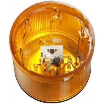 Rittal sinalizador luminoso amarelo 24 V AC/DC LED, 22,5 mm, IP65 2372.020