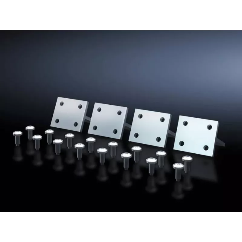 Conector de calha de montagem Rittal SV 9666.740 (4 peças)