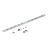 Distribuidor de barras planas Rittal SZ 2413.375, 10 ligações, aço, 375 mm, 100 A, 690 V AC