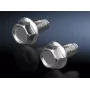 Parafuso de sistema Rittal SZ 2504.000 M5 x 10 mm, Torx interior T25, aço, zincado, 500 unid.