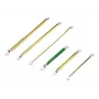 Rittal SZ fita de terra, 6 mm², 200 mm, terminais de anel M6, pack de 10 2569.000