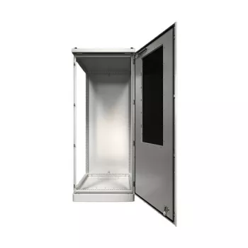 Rittal Toptec caixa exterior CS 9781866 - 800x1600x600mm, IP55, IK10, alumínio, RAL 7035