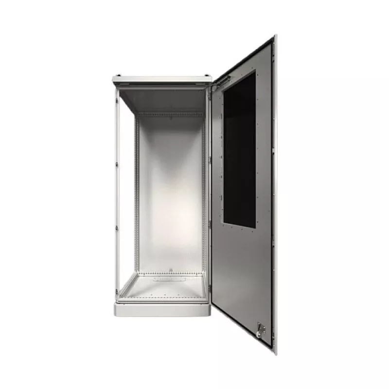 Rittal Toptec caixa exterior CS 9781866 - 800x1600x600mm, IP55, IK10, alumínio, RAL 7035