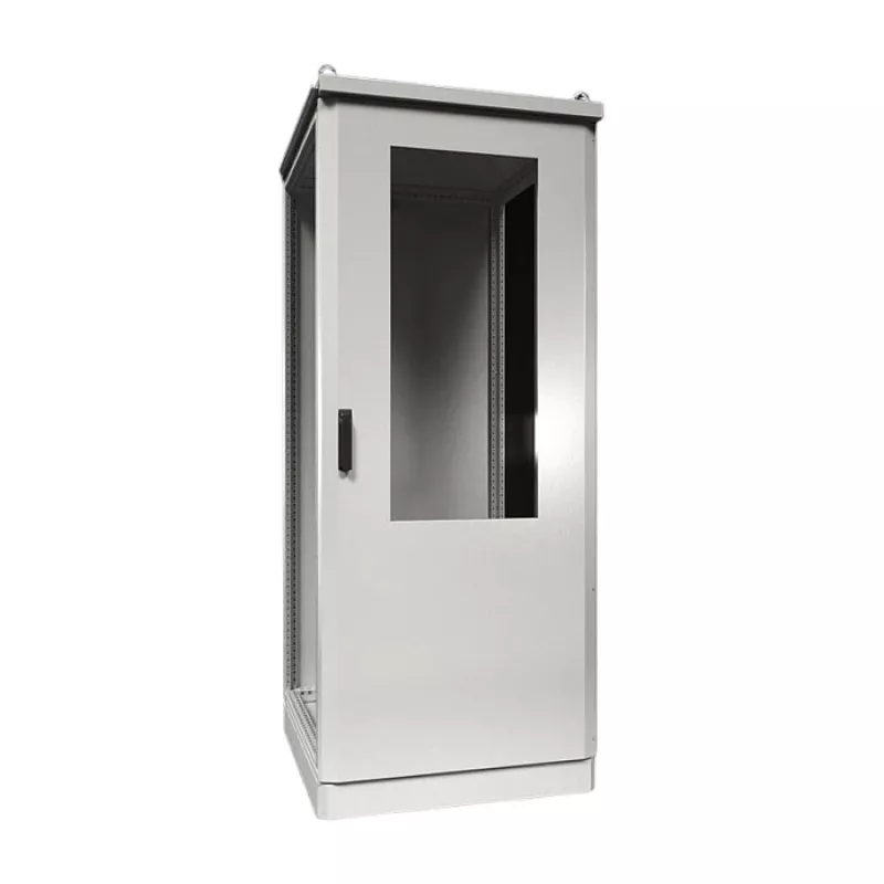 Rittal Toptec caixa exterior CS 9781866 - 800x1600x600mm, IP55, IK10, alumínio, RAL 7035