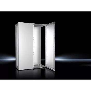 Rittal VX sistema de armário com ligação, 2 portas, 1200x1800x500 mm, IP55, RAL 7035