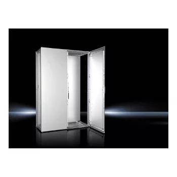 Rittal VX sistema de armário com ligação, 2 portas, 1200x1800x500 mm, IP55, RAL 7035