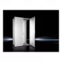 Rittal VX Sistema de Armários Elétricos em Bateria, 2 portas, 1200x2000x600 mm, Cinzento Claro
