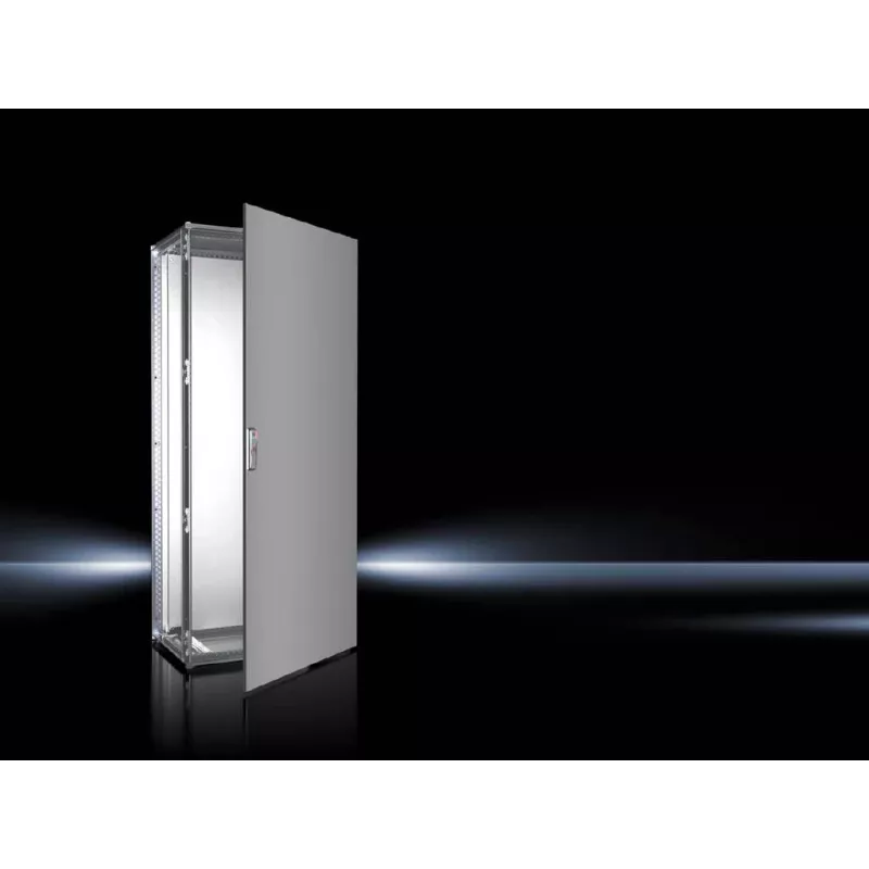 Rittal VX Sistema de armários em fila, porta única, 800x1800x500 mm, RAL 7035 cinzento claro