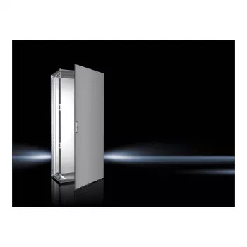 Rittal VX Sistema de armários em fila, porta única, 800x1800x500 mm, RAL 7035 cinzento claro