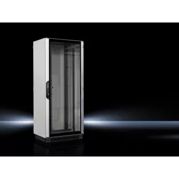 Rittal VX IT armário rack de servidor 42U, 800x2100x800 mm, portas perfuradas, RAL 7035
