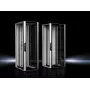 Rittal VX IT Armário de rede 24U 19 polegadas 800x800x1200mm cinzento-claro/Jet Black