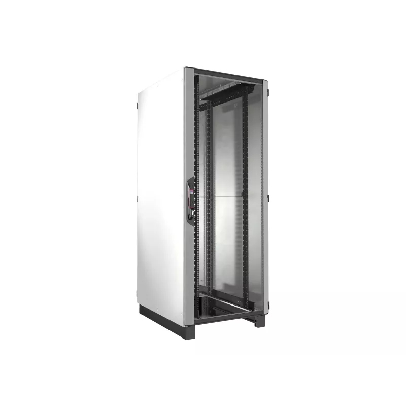 Rittal VX IT rack de servidor, fechado, 800x2100x1000 mm, 42U, preto (RAL 9005)