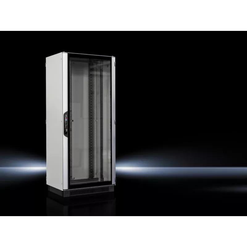 Rittal VX IT rack de servidor, fechado, 800x2100x1000 mm, 42U, preto (RAL 9005)