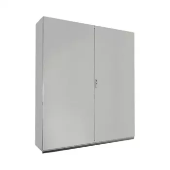 Armário individual de sistema Rittal VX SE 1600x1800x400 mm, aço, IP55, RAL 7035
