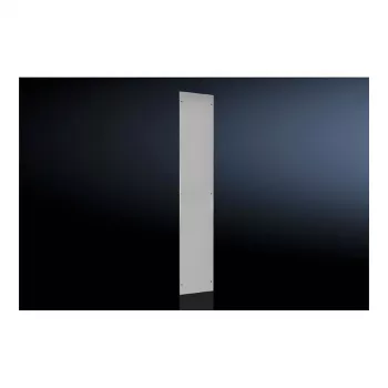 Rittal VX Painel lateral, fixação por parafusos, para LxP: 2000x400 mm, chapa de aço, RAL 7035