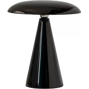 Candeeiro de mesa Rituali Domestici Lucilla K99 23 cm preto
