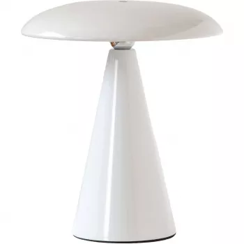 RITUALI DOMESTICI LUCILLA Candeeiro de mesa K99 - 23 cm branco