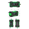 Carregador de bateria automático inteligente RJ TIANYE FreedConn RJ-C 120501A 12V 6A para chumbo-ácido AGM GEL EFB com visor LCD