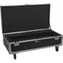 ROADINGER Flightcase para 8x AKKU IP Pixel Tube 360° PRO CRMX com função de carregamento e rodas