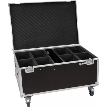 ROADINGER Flightcase 8x LED IP PAR 12x8W QCL/12x9W SQL Spot com rodas 31005202