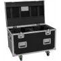 ROADINGER Flightcase Highline 2x DMH-380 com rodas preto 100 kg de carga 100x60x73 cm