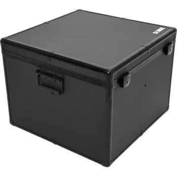 ROADINGER SAB-1 flight case universal preto – proteção robusta para o transporte de equipamento de áudio