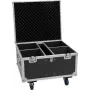 ROADINGER UG-1 Maleta universal para equipamento com rodas, 75 x 64,5 x 57 cm, 100 kg de carga, preto/prateado