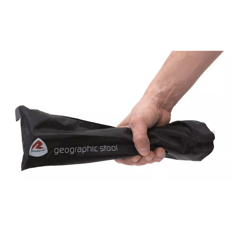 Robens Geographic cadeira de campismo dobrável 120 kg preta