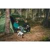 ROBENS Pilgrim cadeira de campismo dobrável 120 kg preta/cinzenta