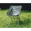 ROBENS Pilgrim cadeira de campismo dobrável 120 kg preta/cinzenta