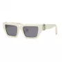 Óculos de sol Roberto Cavalli SRC016M55847X unissexo retangulares preto/cinzento 55/19/135 mm