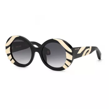 Óculos de sol borboleta unissexo ROBERTO CAVALLI SRC010V52700Y Havana castanho degradê 52mm