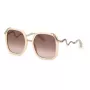 Óculos de sol de mulher Roberto Cavalli olho de gato SRC003M5509X7 Havana/castanho degradê 55mm