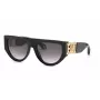 Roberto Cavalli óculos de sol mulher SRC040S54700Y borboleta, armação Havana, lentes degradê castanhas, 54mm
