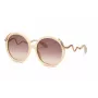 Roberto Cavalli óculos de sol mulher SRC004M599X7Y Havana castanho degradê 59mm