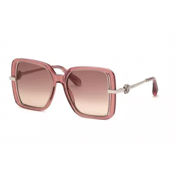 Roberto Cavalli óculos de sol mulher SRC007-550D48 Havana castanho degradê 55mm