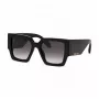 Óculos de sol de mulher Roberto Cavalli SRC067W540700 preto degradê 54 mm