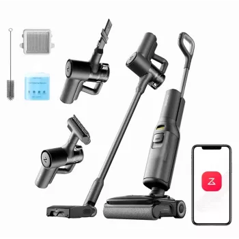 Aspirador vertical com bateria Roborock F25 ACE Combo